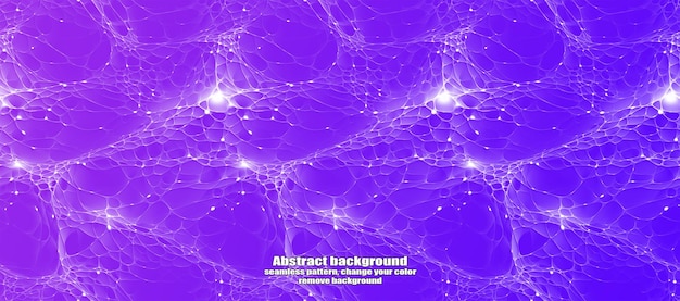 Interminable relámpago sin costuras y abstracción de estrellas con fondo colorido de textura aislada