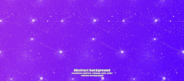 Interminable relámpago sin costuras y abstracción de estrellas con fondo colorido de textura aislada
