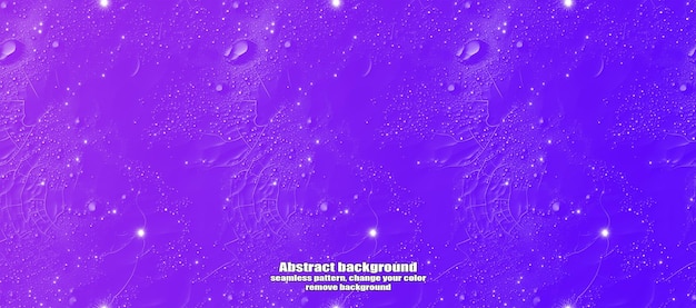 Interminable relámpago sin costuras y abstracción de estrellas con fondo colorido de textura aislada