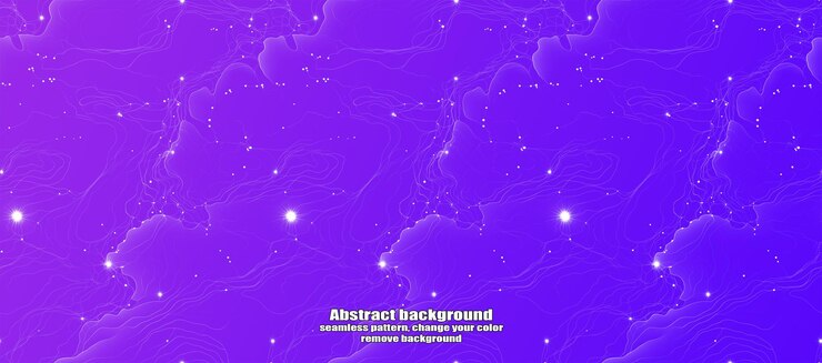 PSD interminable relámpago sin costuras y abstracción de estrellas con fondo colorido de textura aislada