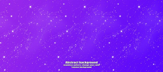 Interminable relámpago sin costuras y abstracción de estrellas con fondo colorido de textura aislada
