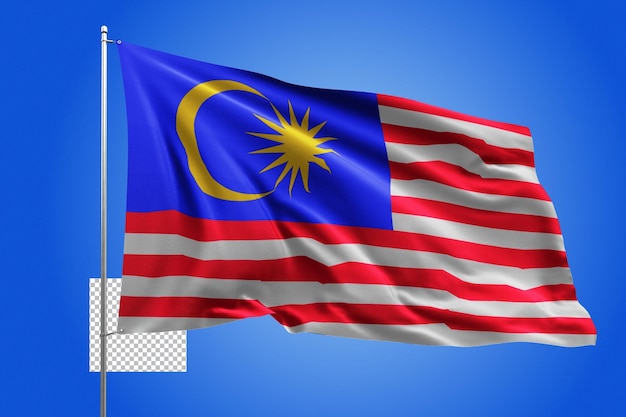 INTERNACIONAL bandera país realista 3d vector transparente independencia volando asta de bandera