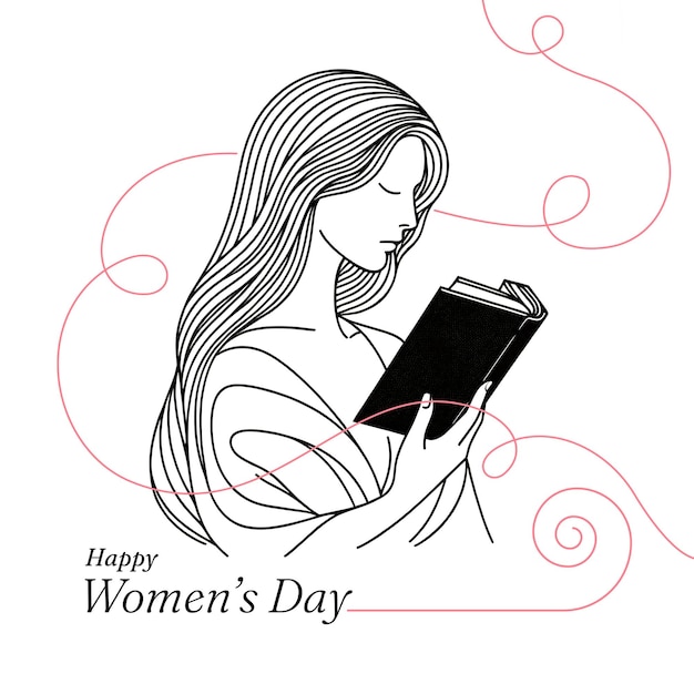 Internationaler Frauentag, Monat der Frauengeschichte, Vorlage für Social-Media-Posts