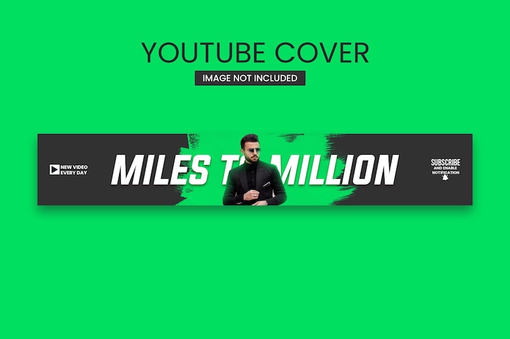 PSD intestazione professionale di linkedin banner per social media e modello di copertina del canale youtube psd