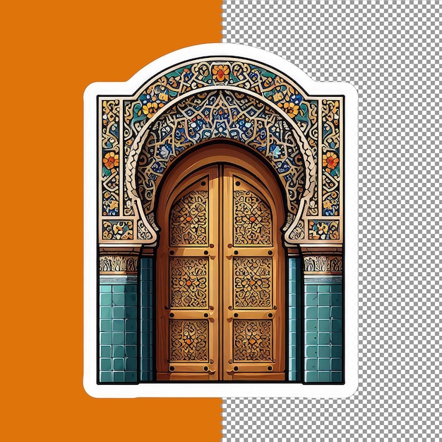 Intricate_Moroccan_Doorway_Architecturepng