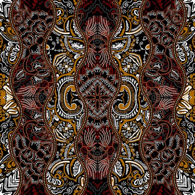 Intricate Ornate Ethnic Mandala Pattern