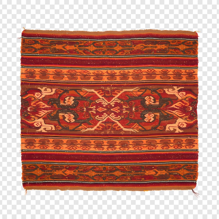 PSD intricately woven peruvian rug