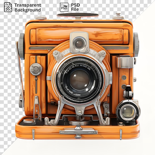 Inventores fotográficos realistas protótipo de uma câmera