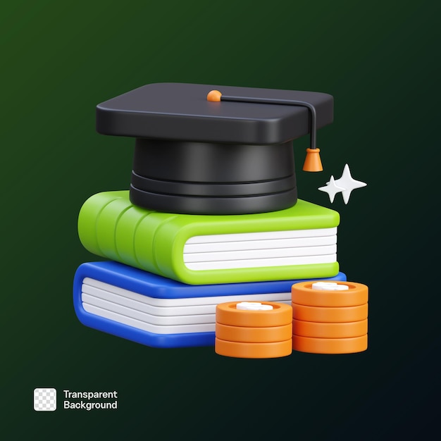 Inversión y ahorro Ilustración de íconos 3D plantilla PNG