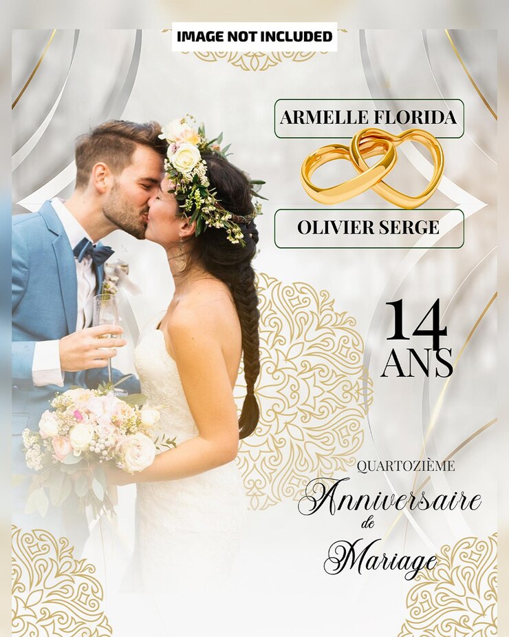 PSD invitation à la célébration du 14e anniversaire