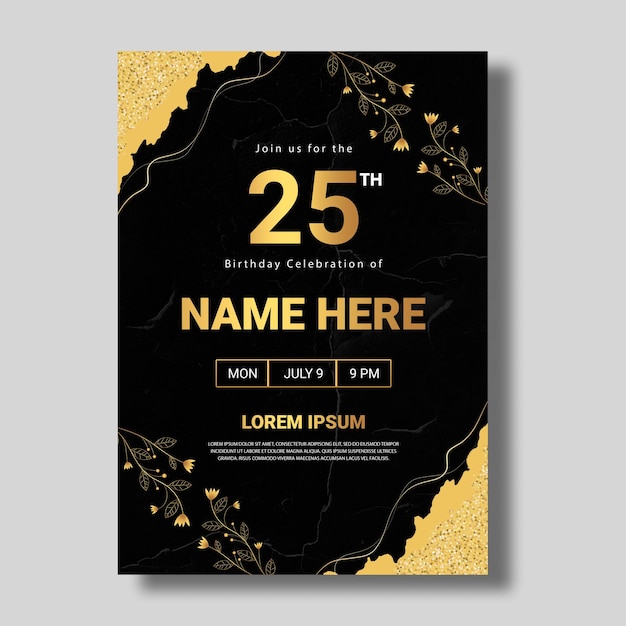 Invitation à la célébration du 25e anniversaire