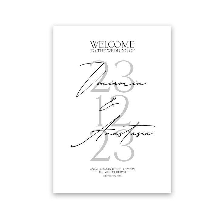 PSD invitation de mariage