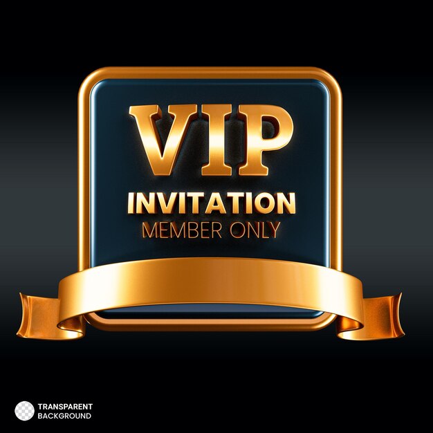 PSD invitations vip de luxe et fond de coupon