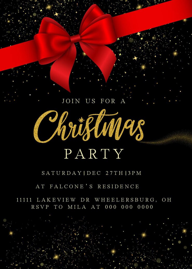 Invitazione alla festa di Natale per bambini Invitazione alla festa di Natale per bambini Invitazione alla festa di Natale per bambini