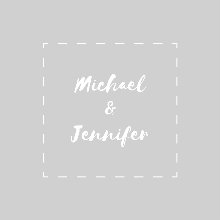 PSD invito al matrimonio di michael e jennifer