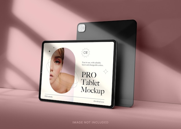 PSD ipad pro tablet editierbares mockup