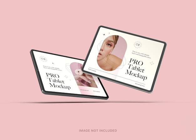 PSD ipad pro tablet editierbares mockup