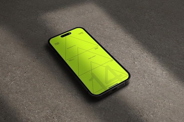 Iphone maqueta