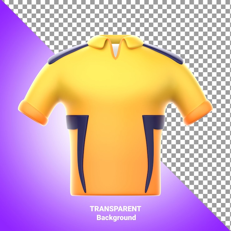PSD ipl cricket team jersey 3d icon