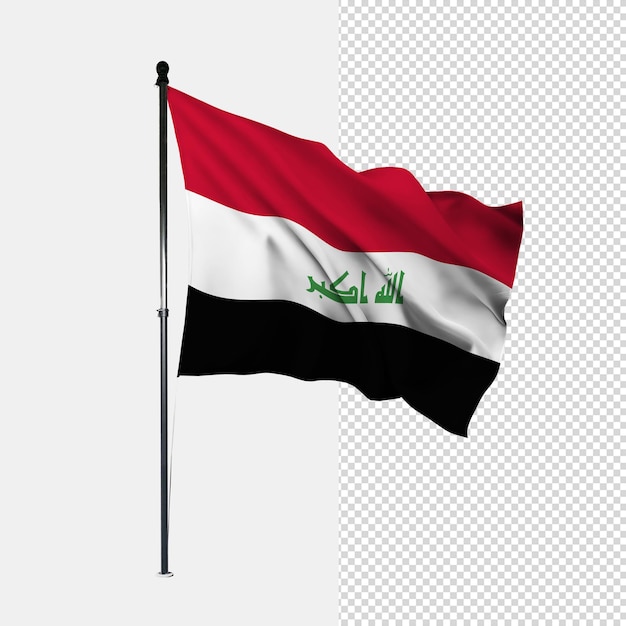 PSD irak-flagge