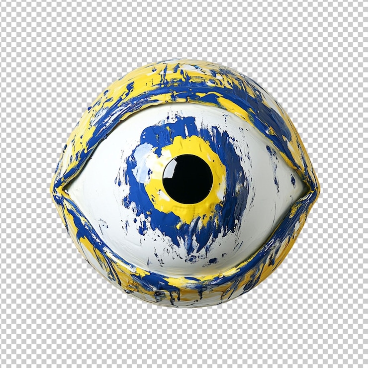 PSD íris em fundo transparente