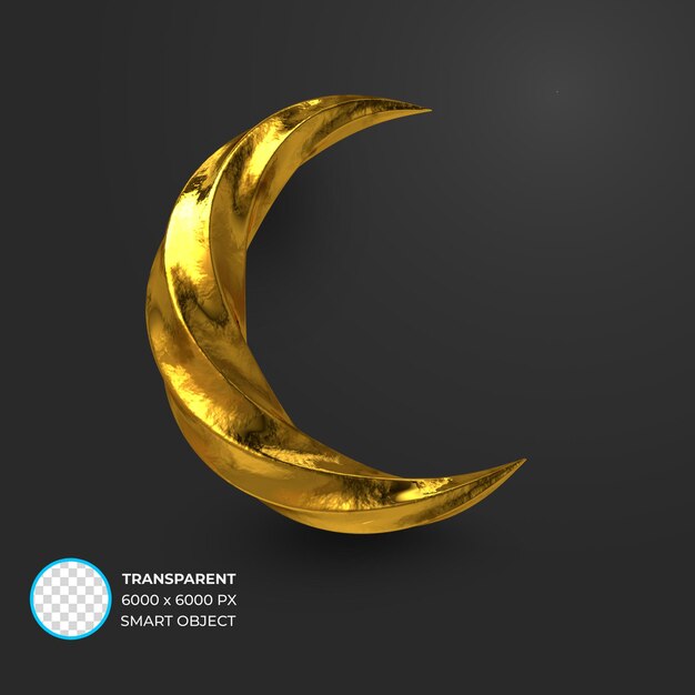 Islamisches neues jahr kreatives 3d-render ramadan kareem illustration