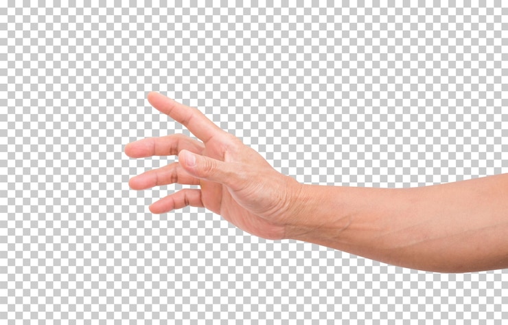 PSD isolado por la mano