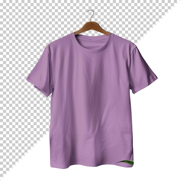 Isolado todos los colores camiseta en fondo transparente