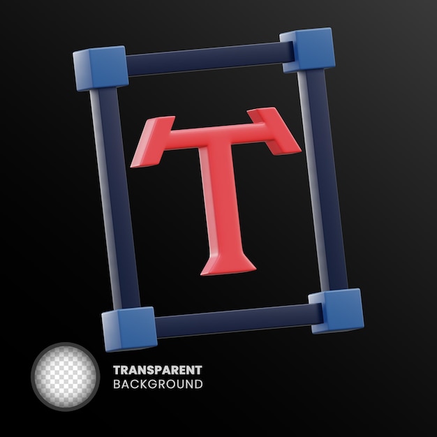 Isolated Transparent 3D object Without Background