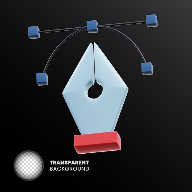 Isolated Transparent 3D object Without Background