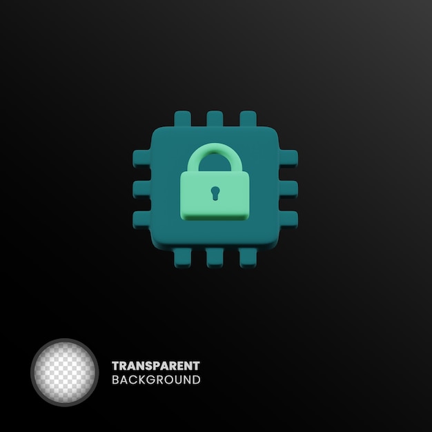Isolated Transparent 3D object Without Background