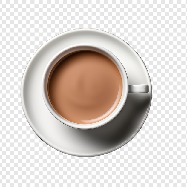 Isolato stile tè png con sfondo bianco illustrazione generativa IA