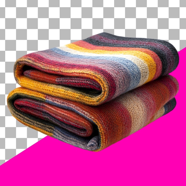 Isolierte Decke auf durchsichtigem Hintergrund