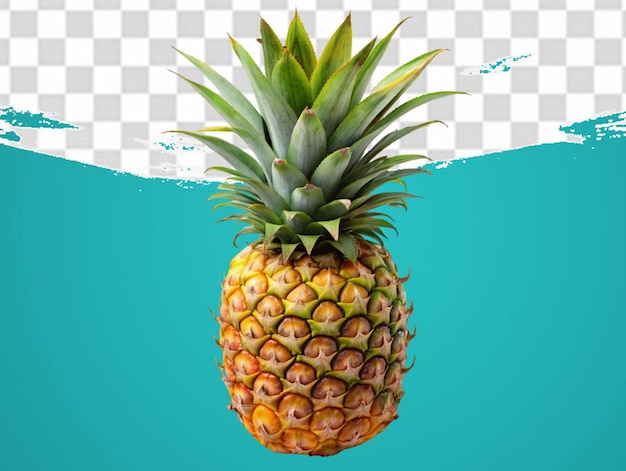 Isolierte frische ananas