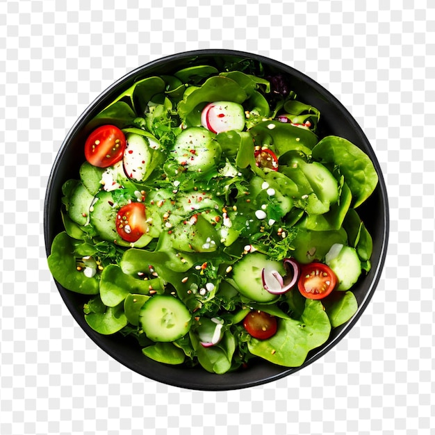Isolierte Salatschüssel