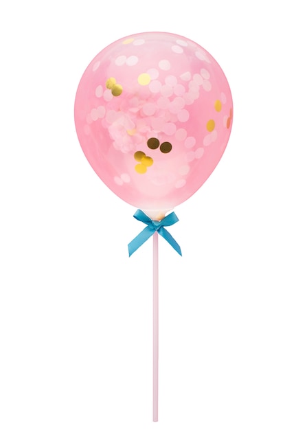 Isolierte schwimmende Ballons