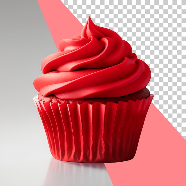 Isolierter png-Cupcake-transparenter Hintergrund
