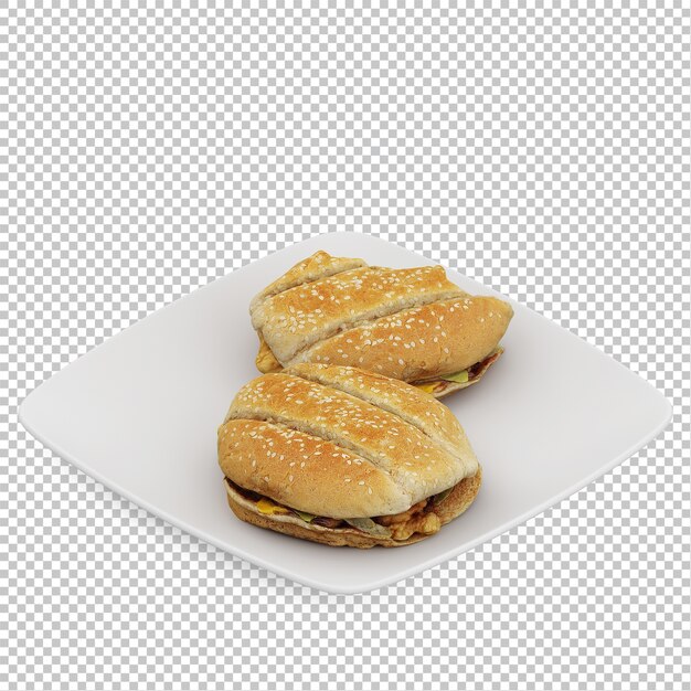 Isometric fast food