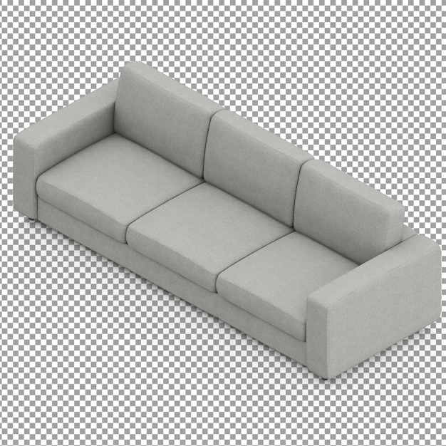 Isometrische Couch