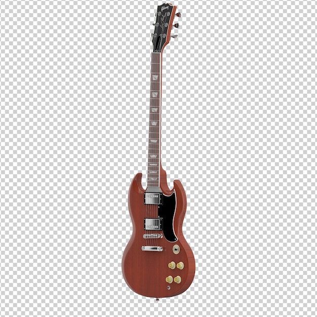 Isometrische Gitarre