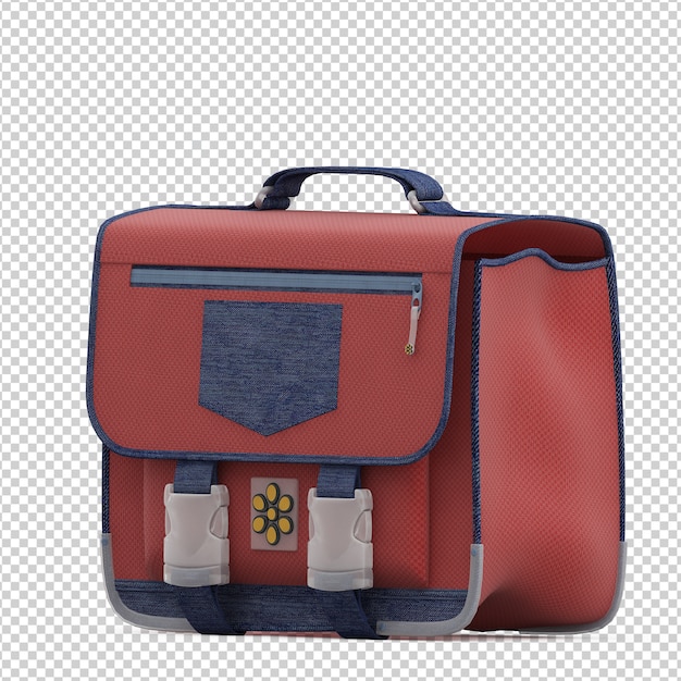 Isometrische laptoptasche