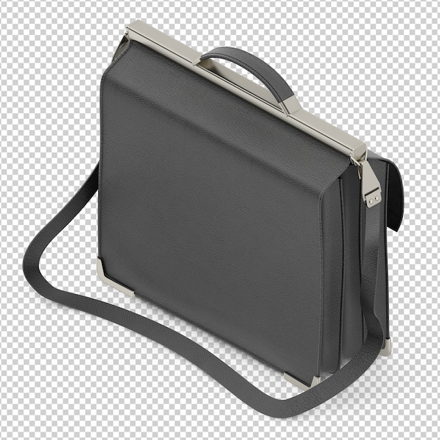 Isometrische laptoptasche