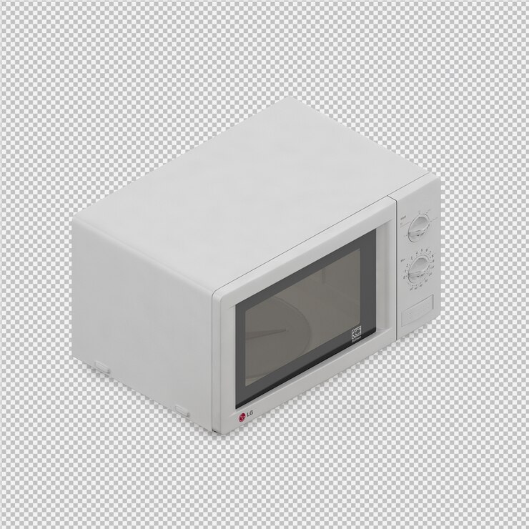 PSD isometrische mikrowelle 3d übertragen