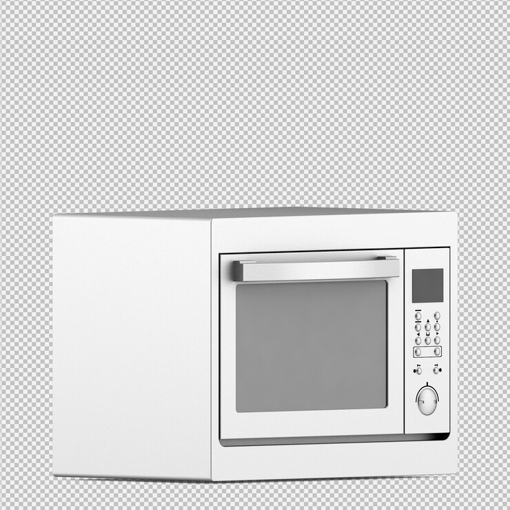PSD isometrische mikrowelle 3d übertragen