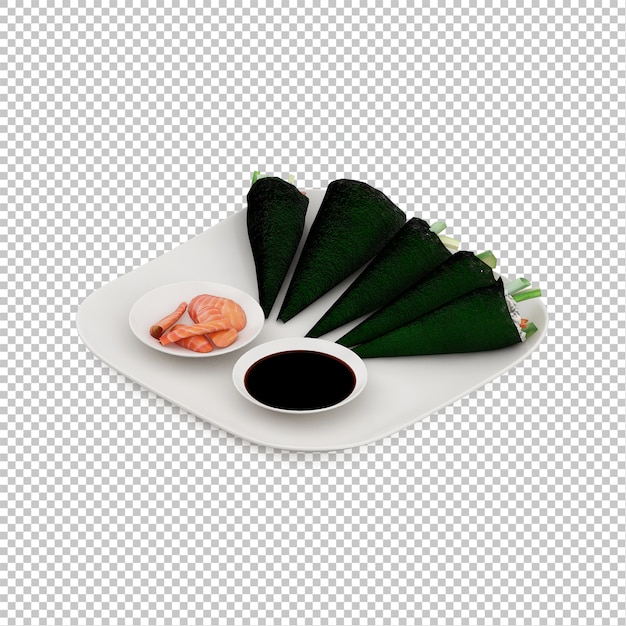Isometrische sushi