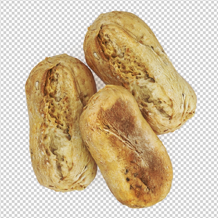 PSD isometrisches brot