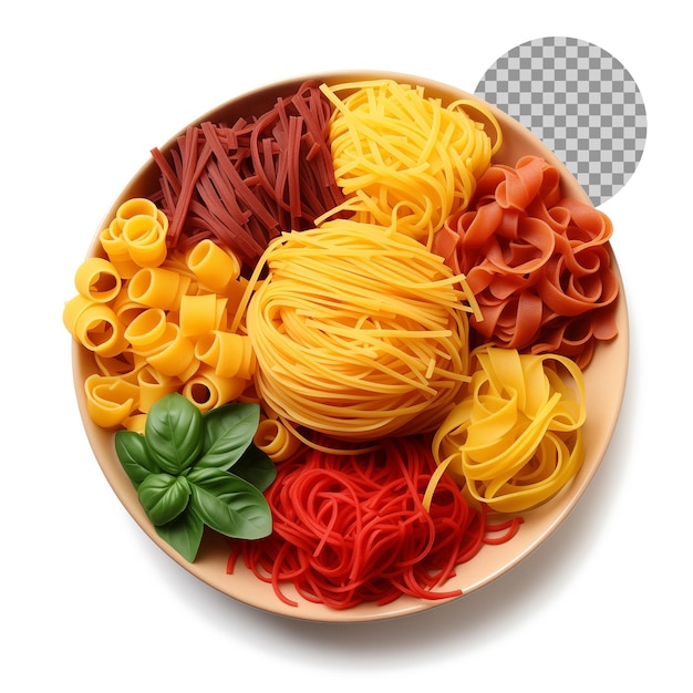 PSD italienische pasta-zutaten