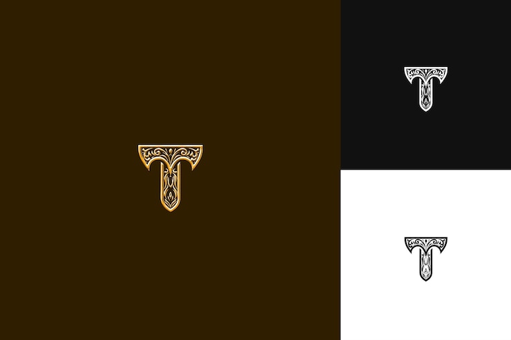 PSD j8 buchstabe t logo mit würdiger stimmung monogram logo design stil illustration logo vektordesigns