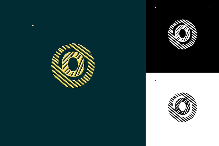 PSD j8 letra q com estilo de design de logotipo inicial com q em forma de ilustração designs vetoriais de logotipo