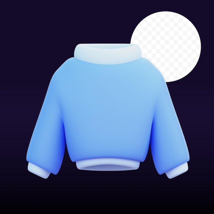 PSD jacket 3d graphic image